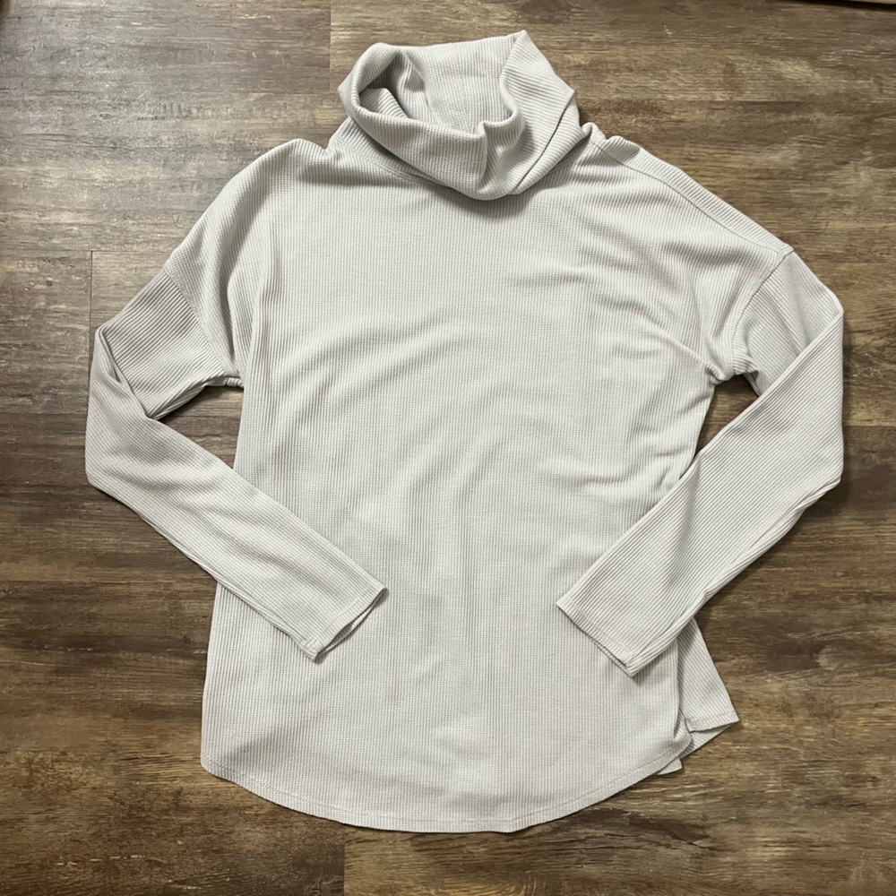 A New Day Waffle Funnel Neck Shirt